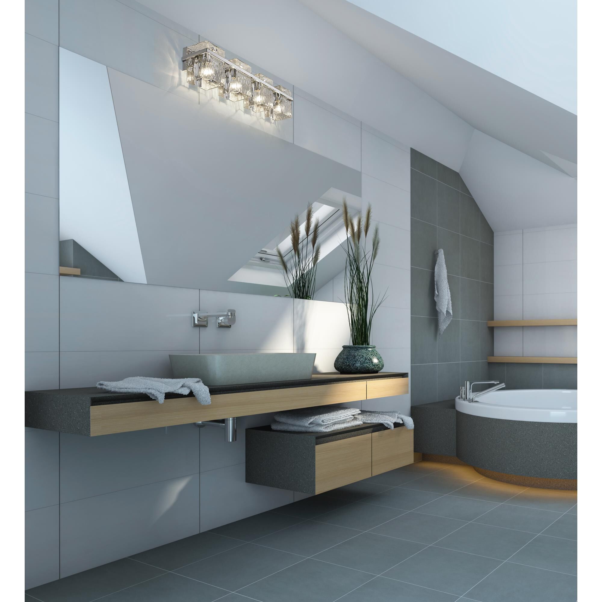 Shown in Chrome finish