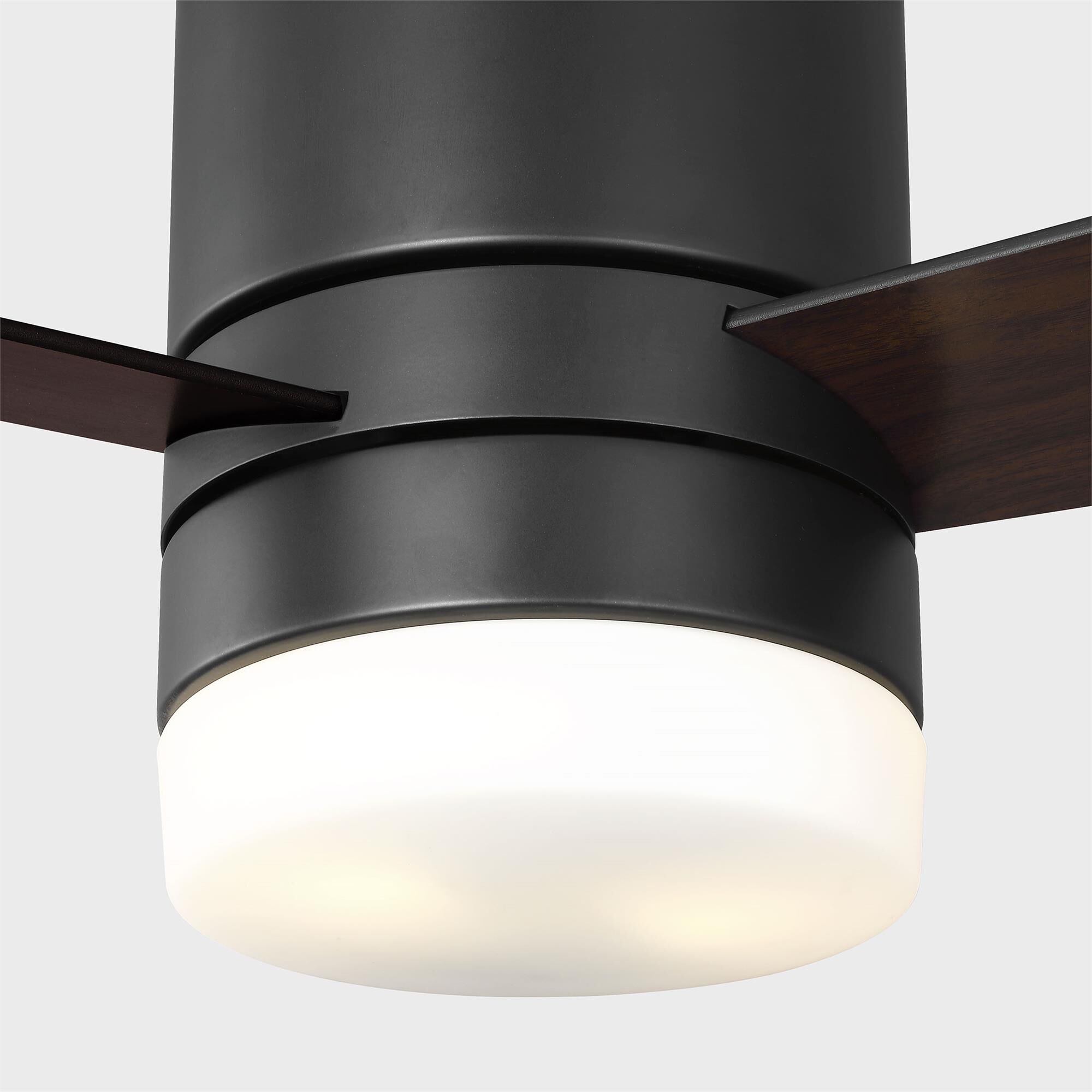 Era Hugger 32 Inch Flush Mount Fan with Light Kit,