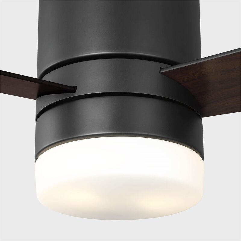 Era Hugger 32 Inch Flush Mount Fan with Light Kit by Generation Lighting