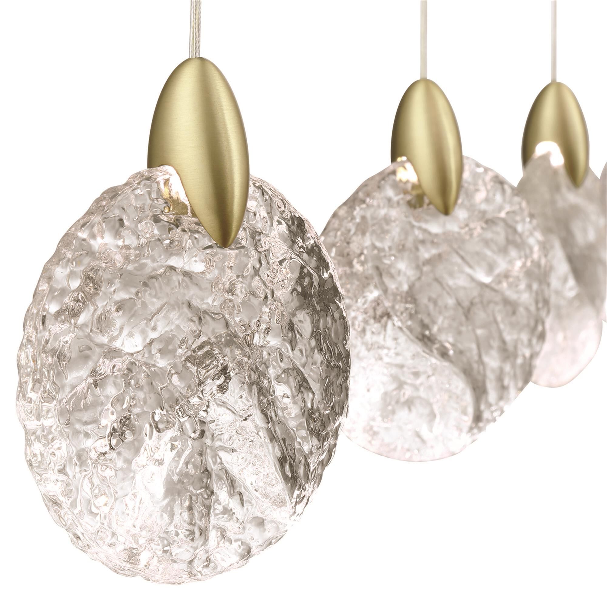 Snowflake 40 Inch Linear Suspension Light,