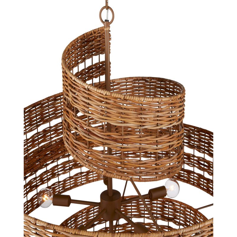 Hiroshi Koshitaka Saisei 32 Inch Chandelier by Currey and Company