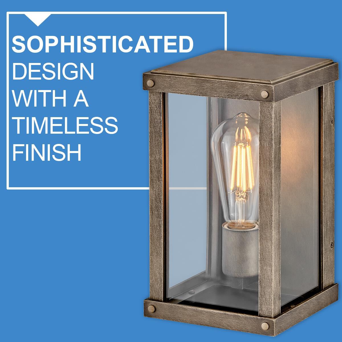 Hinkley Lighting Beckham 10 Inch Tall LED Outdoor Wall Light