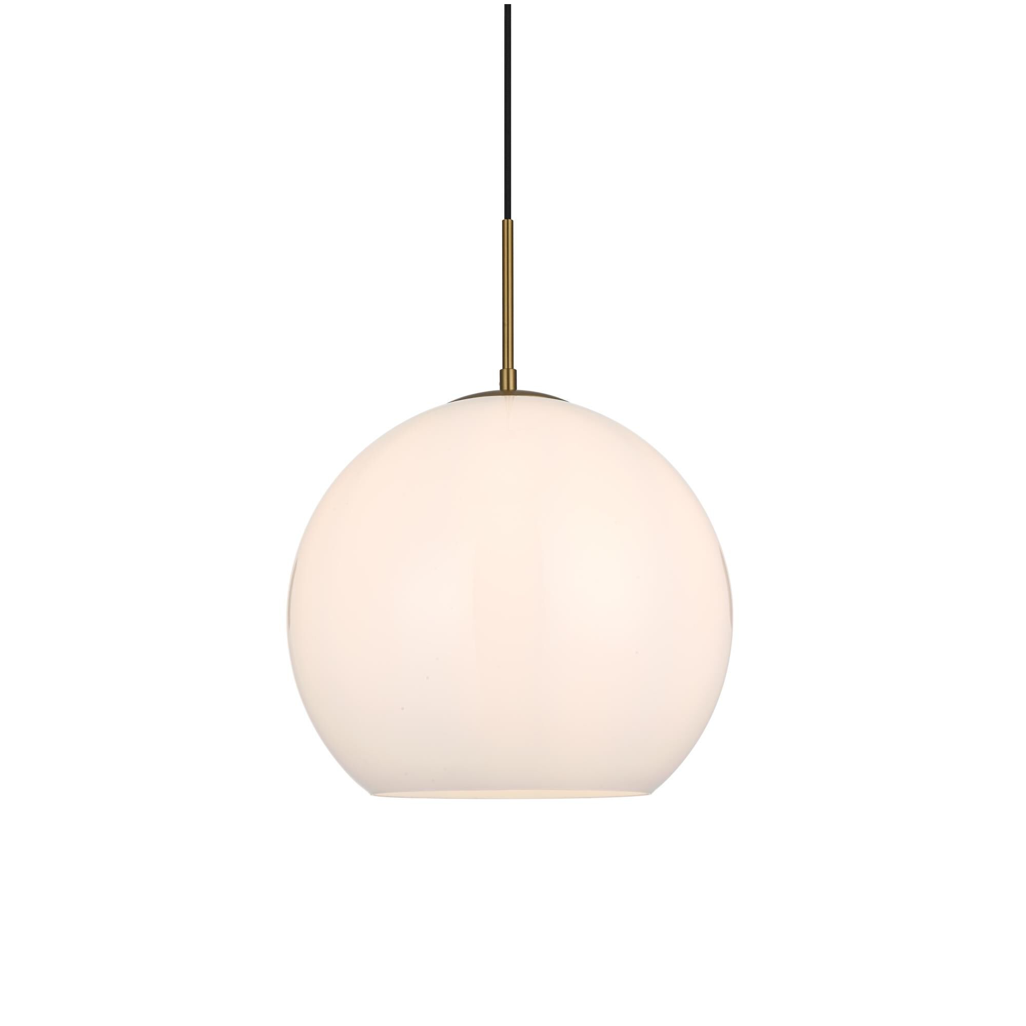 Shown in Satin Gold And Frosted White finish