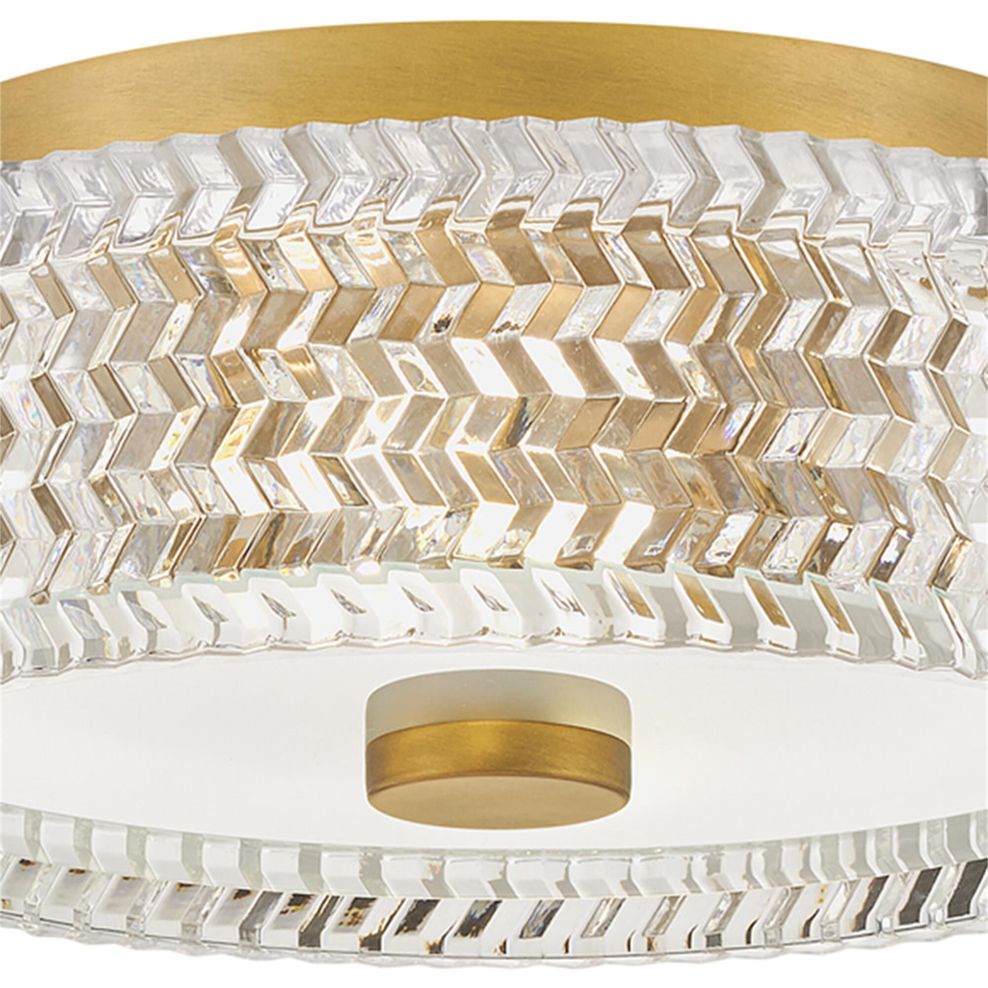 Elle 12 Inch 2 Light Flush Mount,