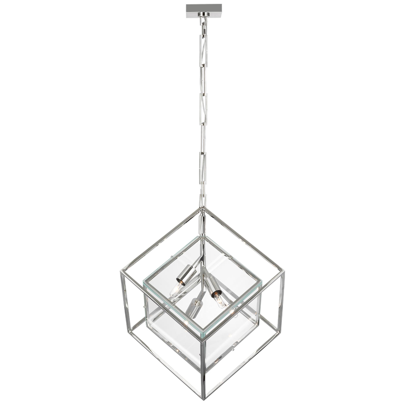 Kelly Wearstler Cubed 20 Inch LED Large Pendant by Visual Comfort Signature Collection