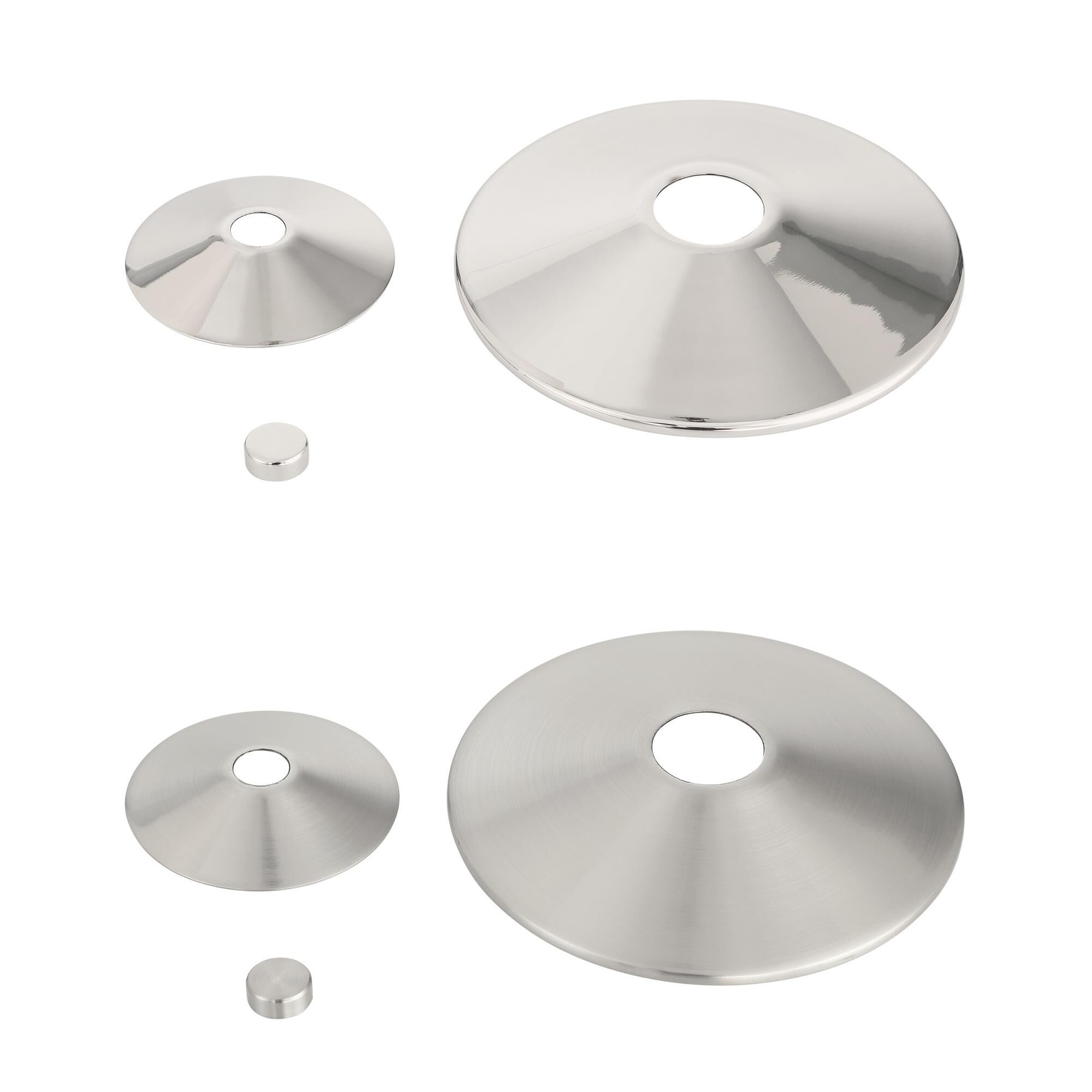 Shown in Brushed Nickel finish and Etched Opal glass