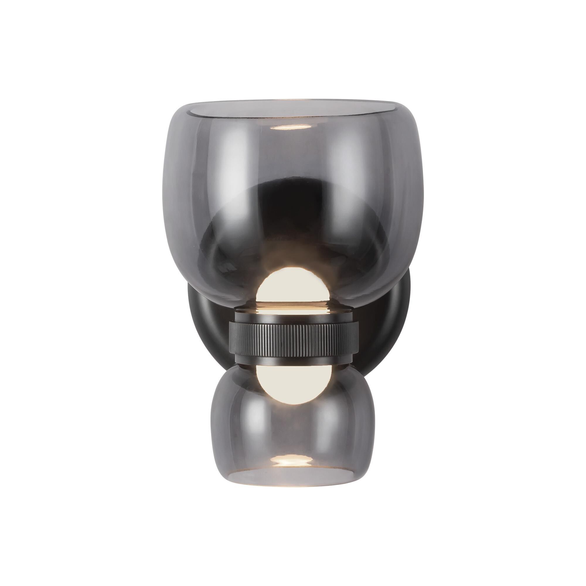 Shown in Urban Bronze finish and Smoked glass