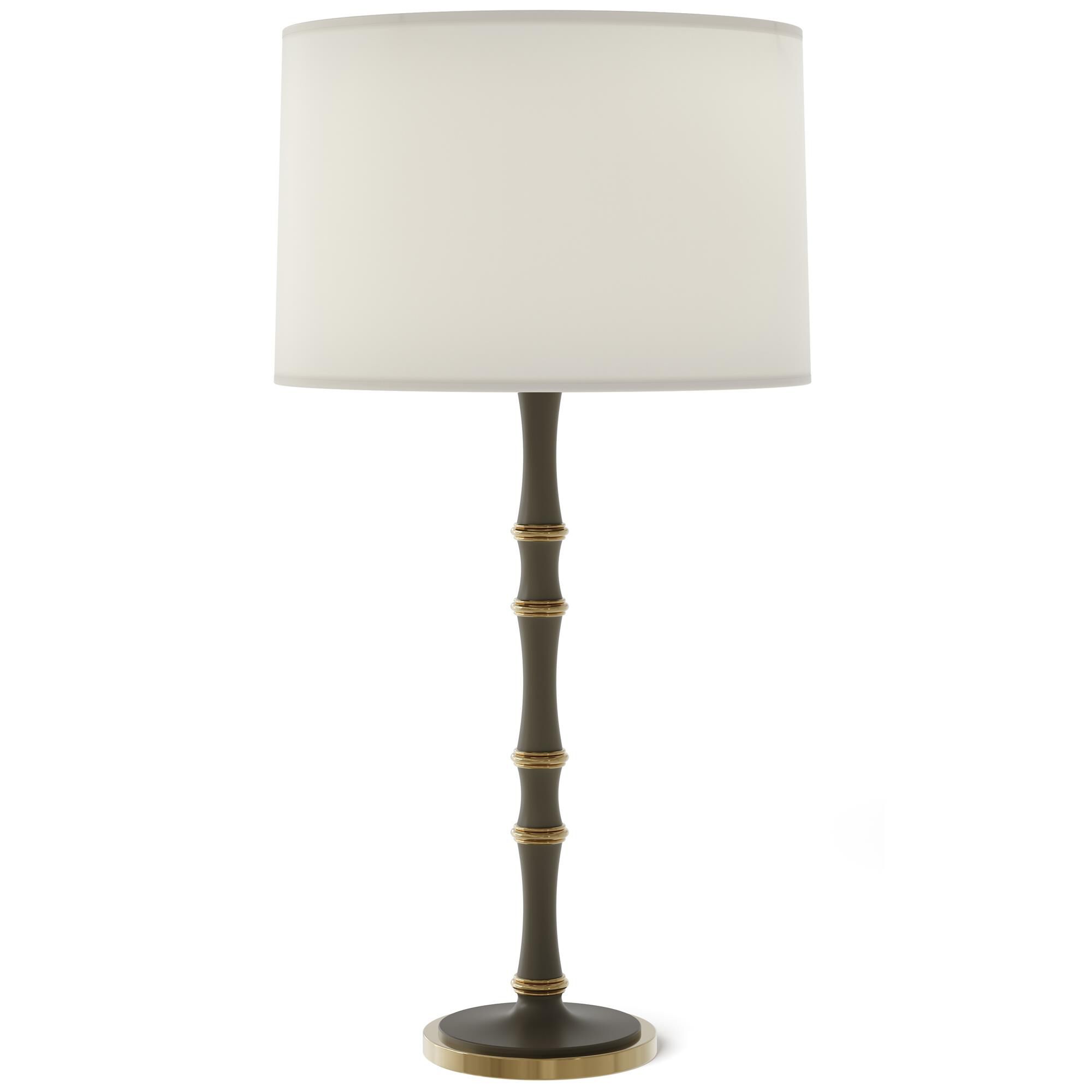 Shown in Matte Smokey finish and Fondine shade and Modern Brass  accent