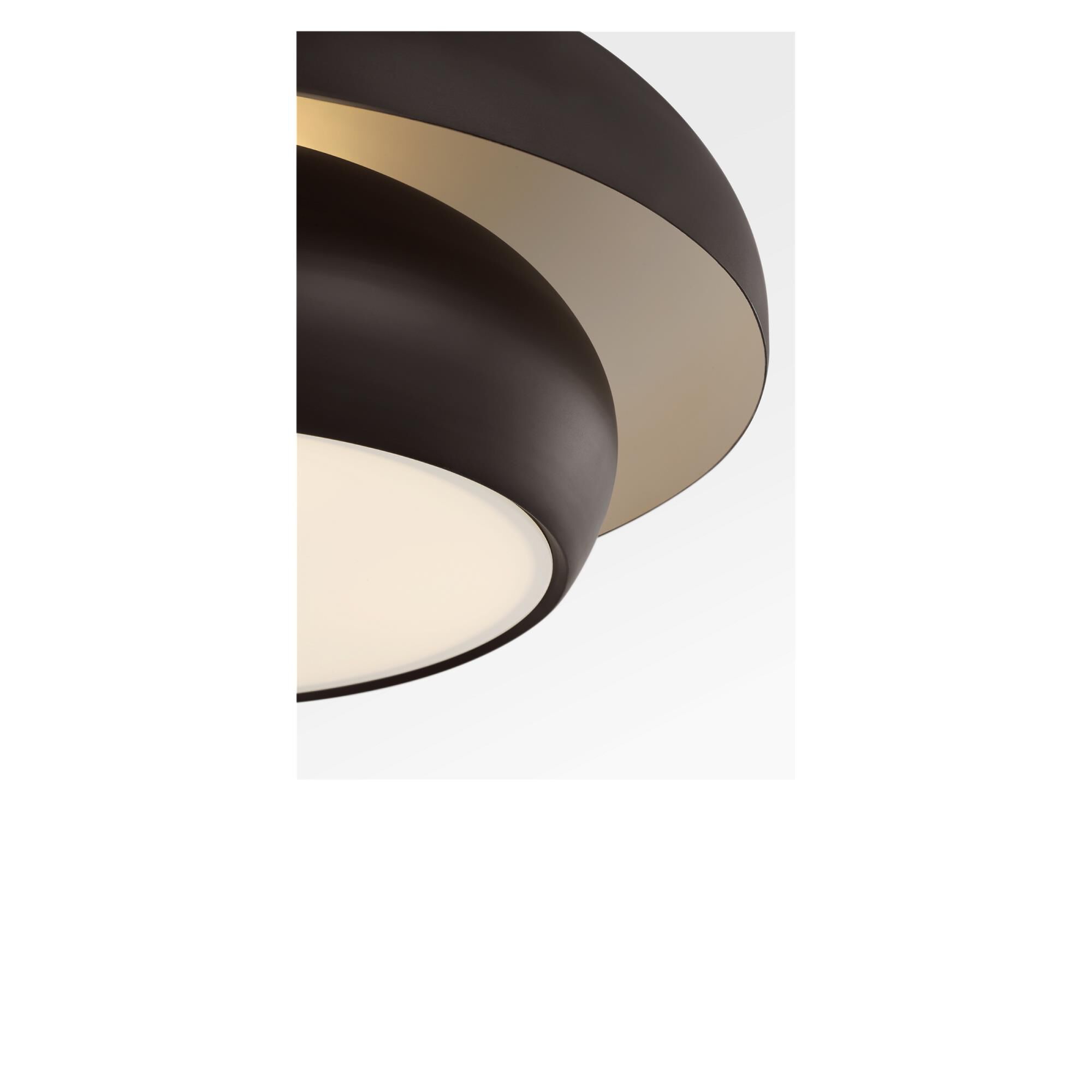 Shown in Aged Iron finish and Silk Print Inside, Clear Outside Tempered glass