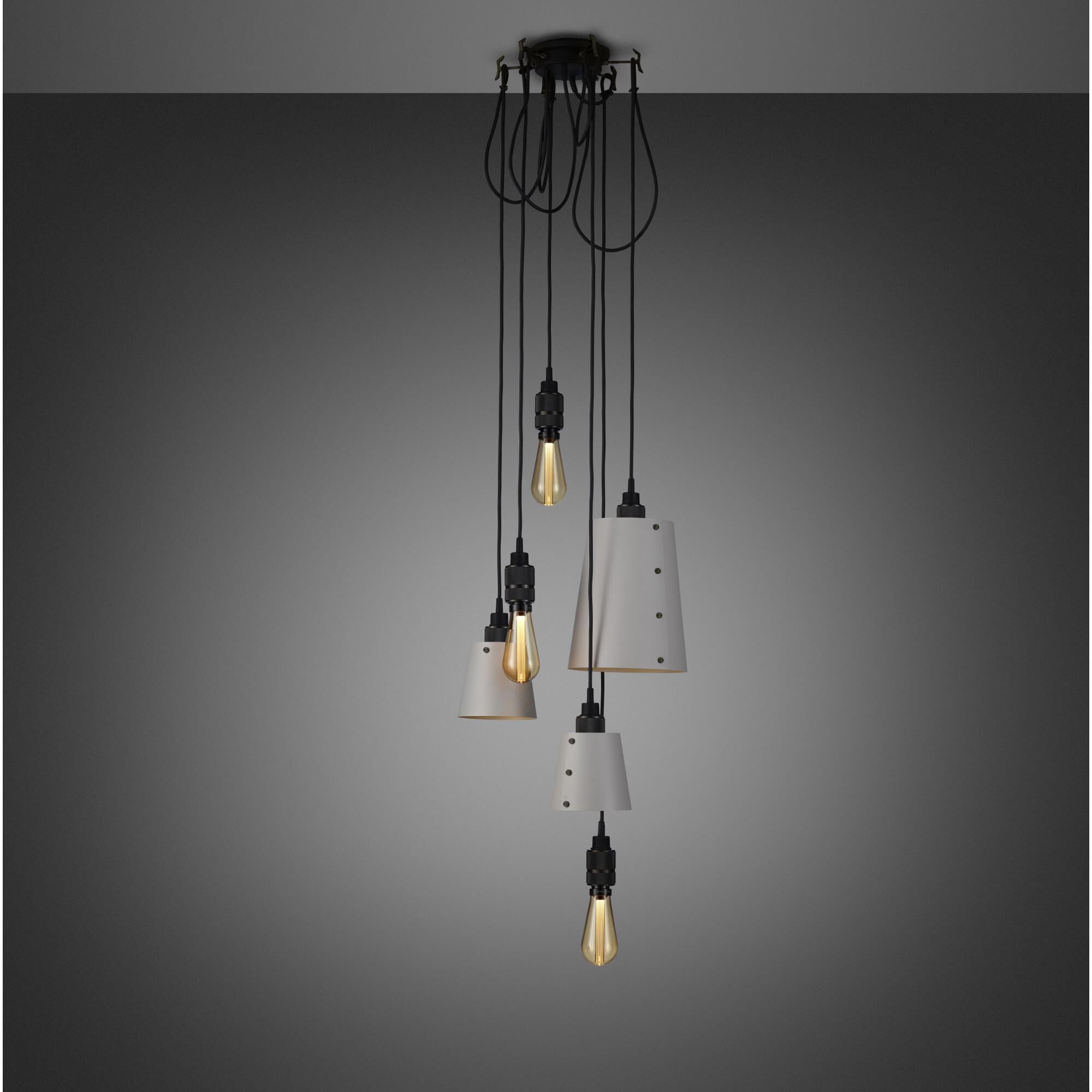 Hooked 6.0 Mixed Shade Multi Pendant Light Fixture by Buster and Punch