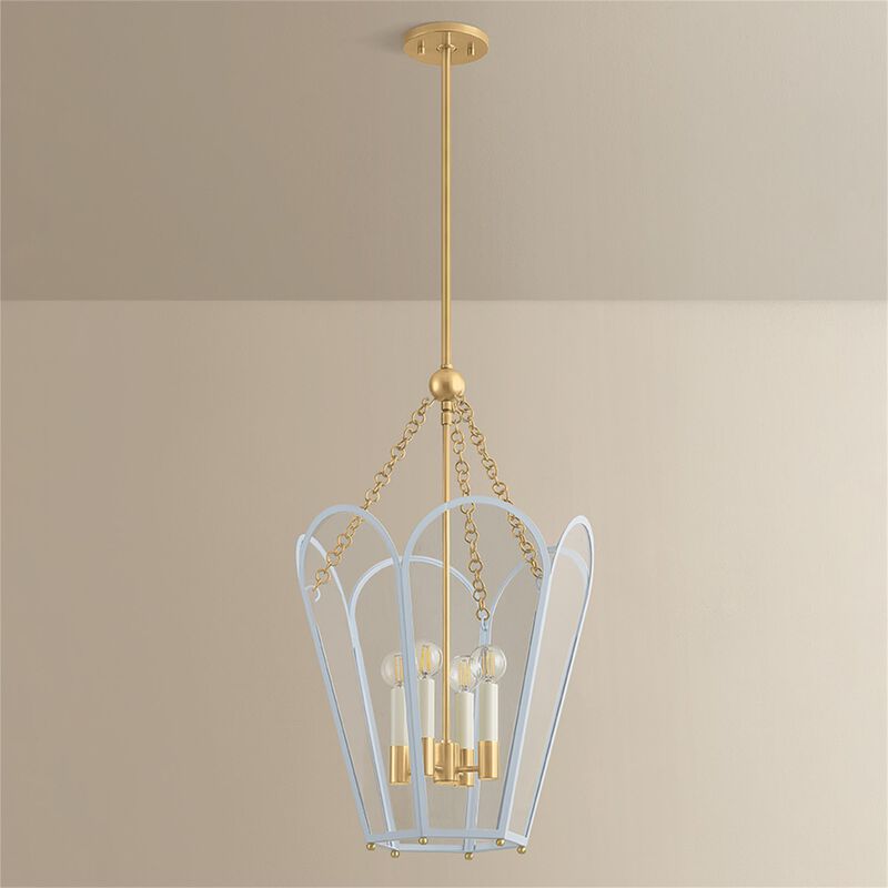 Clarisse Medium Lantern Pendant by Mitzi