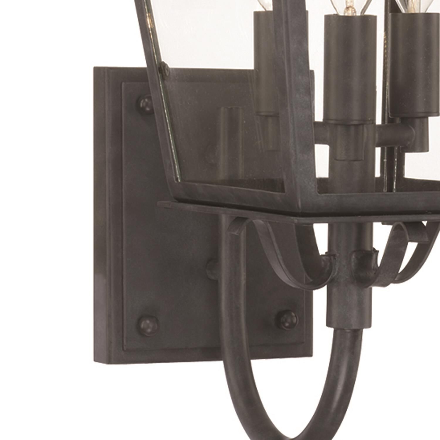 Dumont 23 Inch Tall 3 Light Outdoor Wall Light by Crystorama