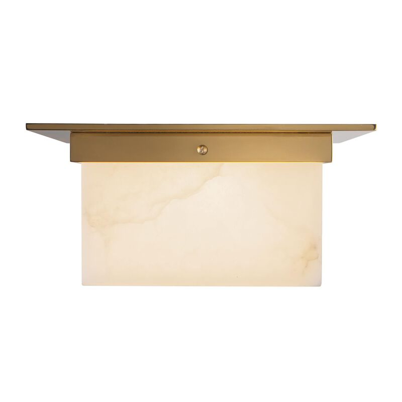 Jason Koharik Mineral 11 Inch 2 Light Flush Mount by Alora Lighting