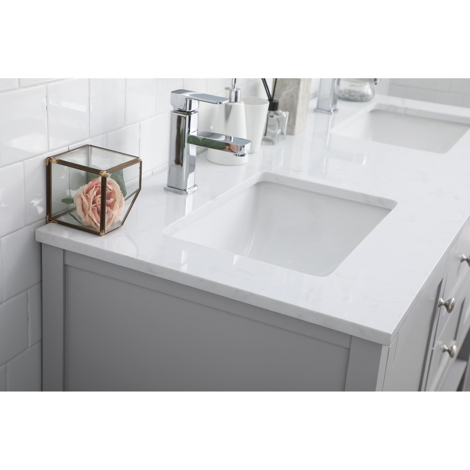 Heath 54 Inch Bath Vanity by Elegant Decor