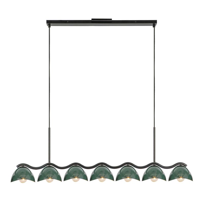 Ryan Pauly Atlas Medium Linear Chandelier by Kuzco