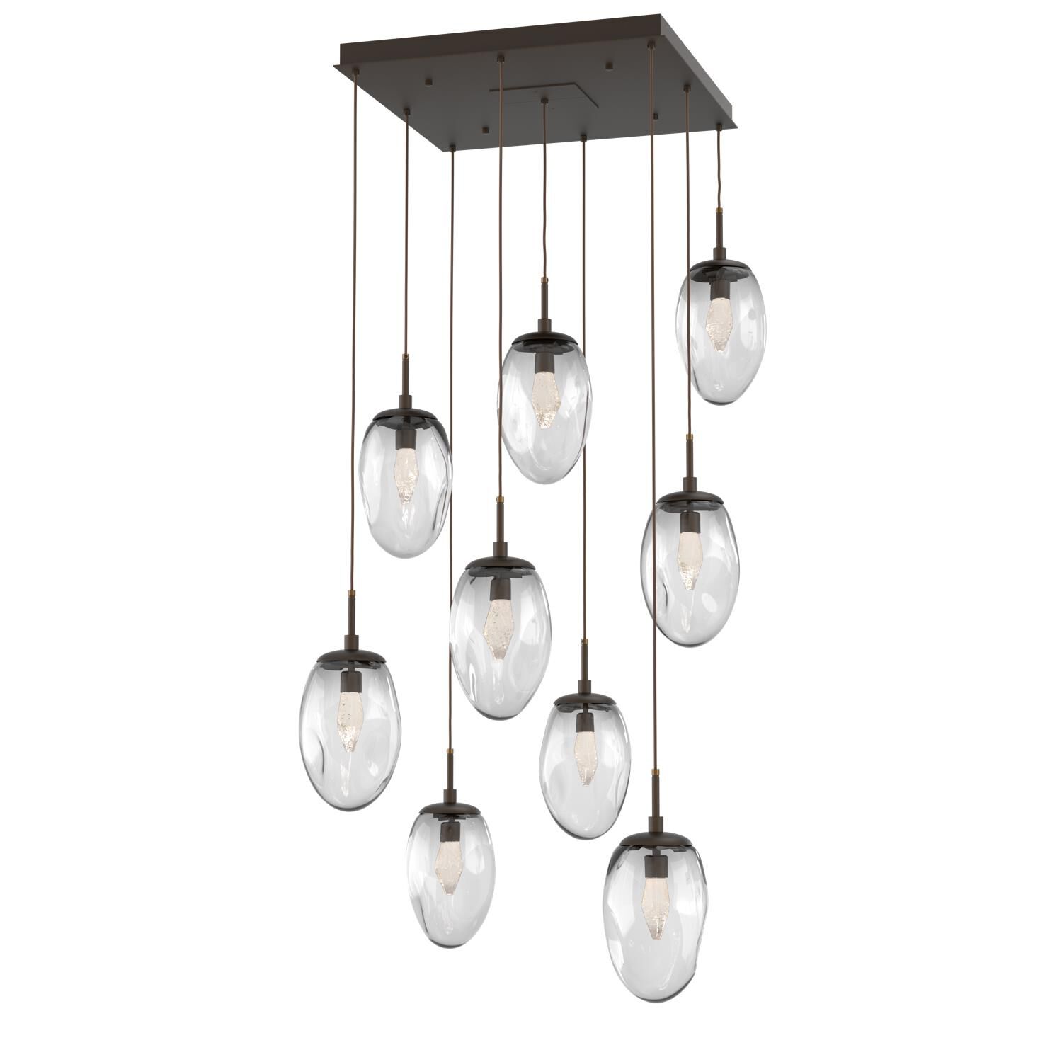 Levi Wilson Nebula 32 Inch 9 Light LED Multi Light Pendant by Hammerton Studio