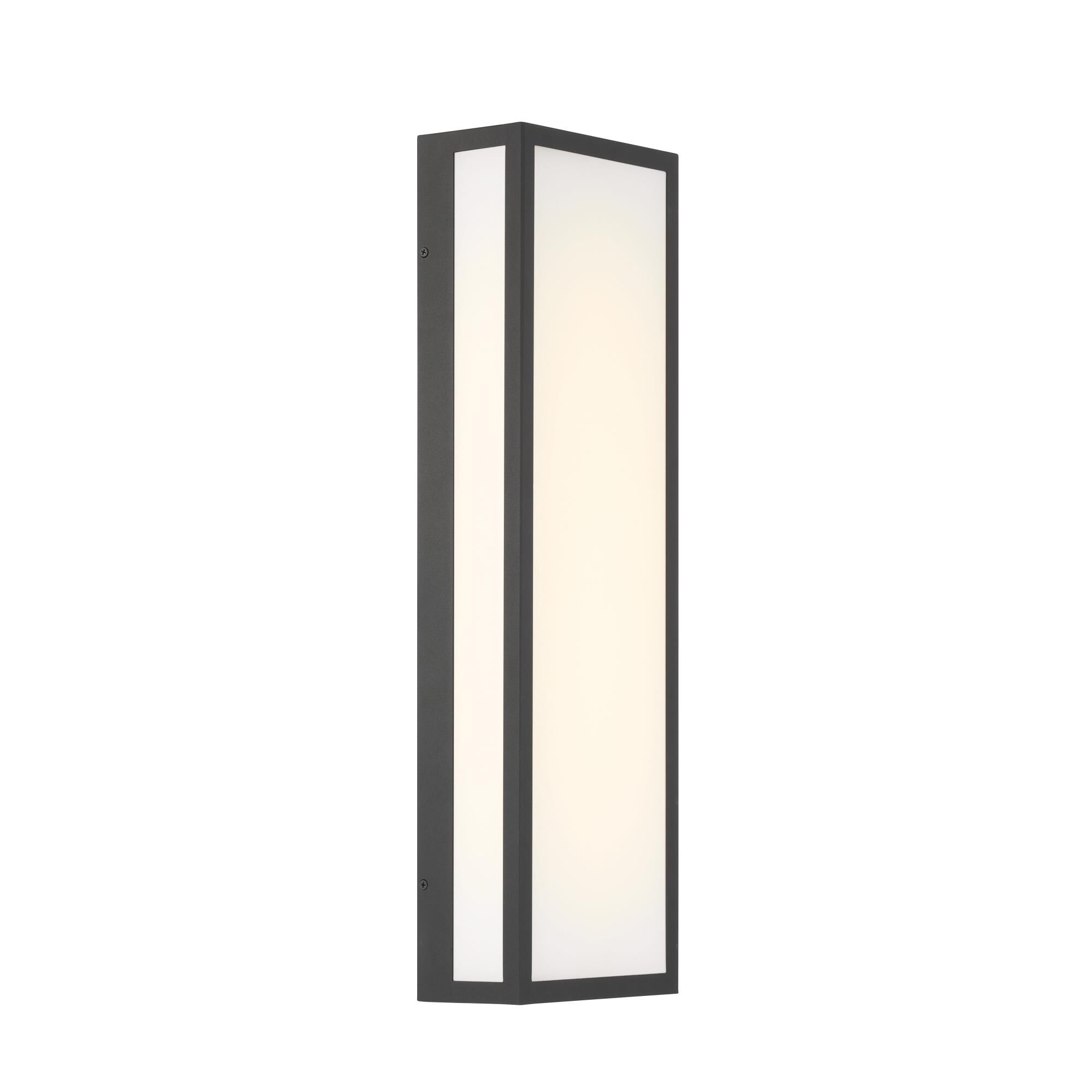 Shown in Sand Coal finish and White glass and Etched Glass shade