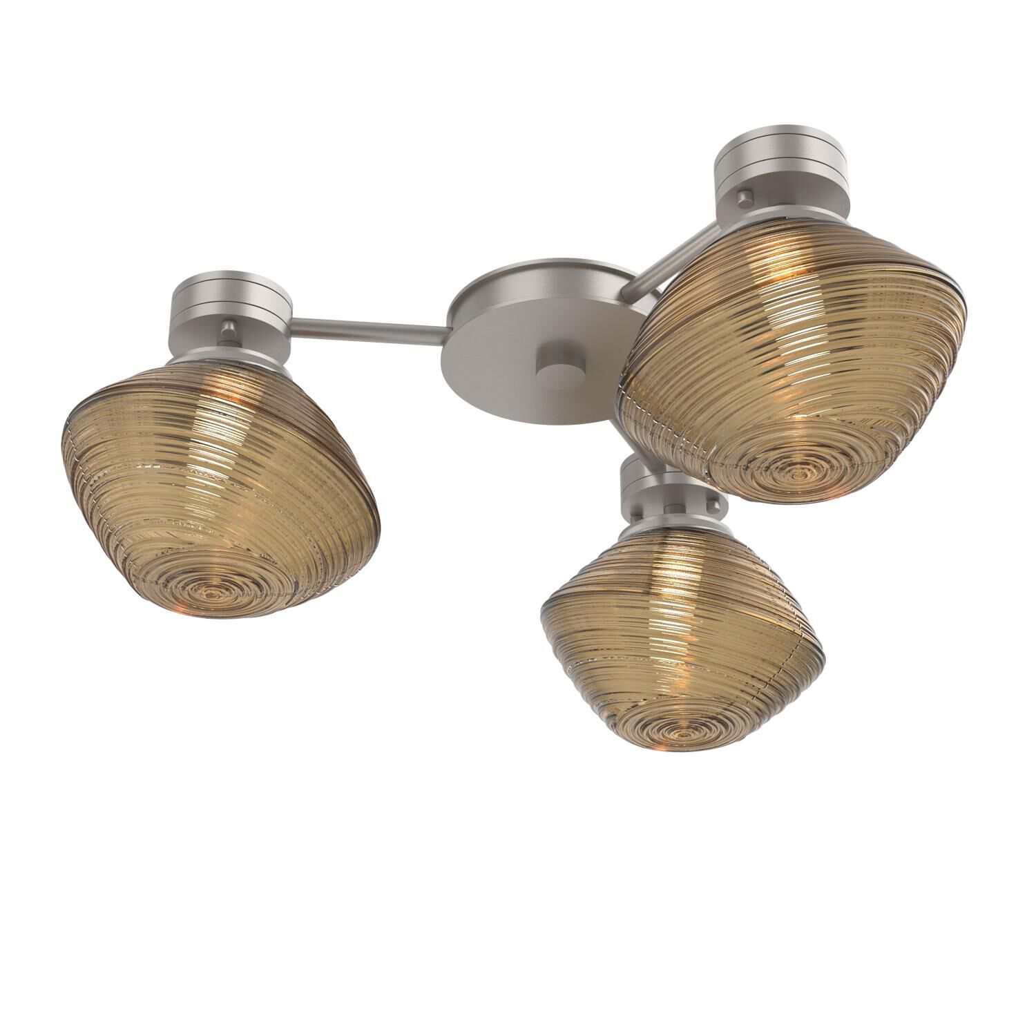 Levi Wilson Mesa 24 Inch Semi Flush Mount by Hammerton Studio