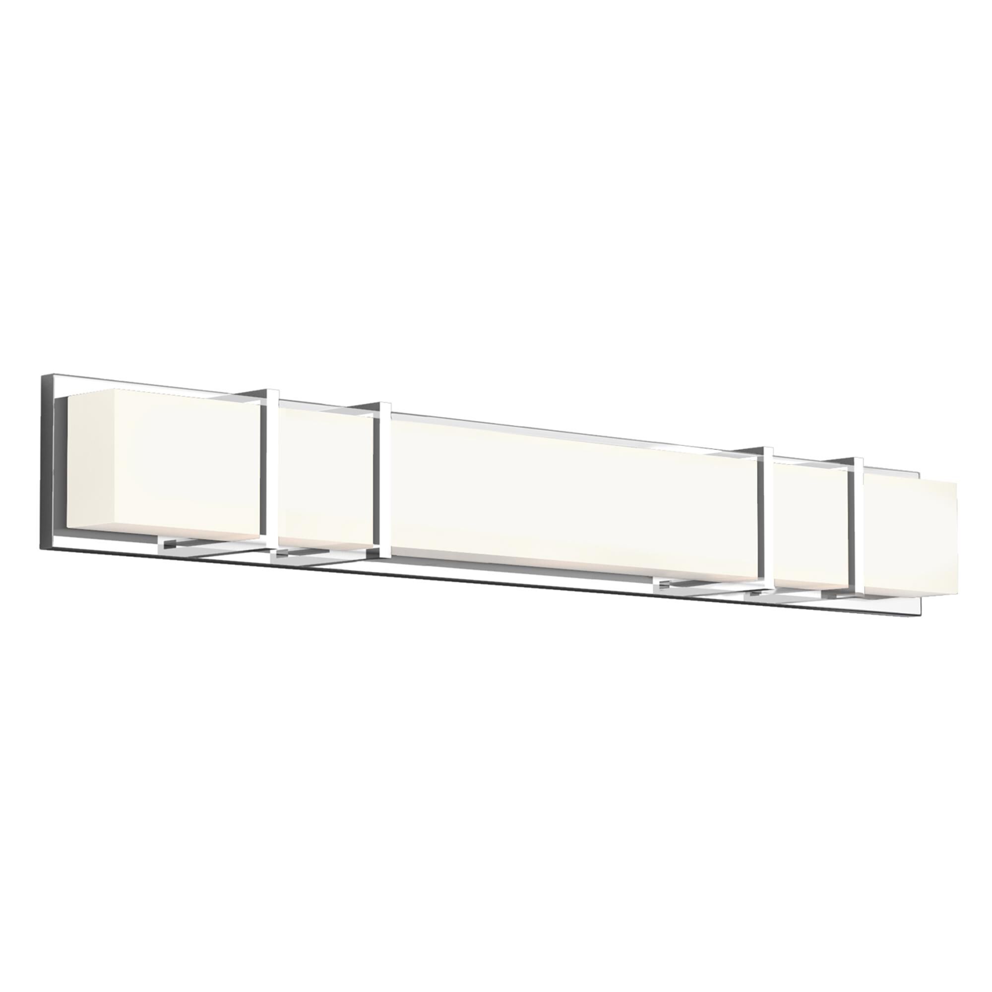 Shown in Chrome finish and Acrylic shade