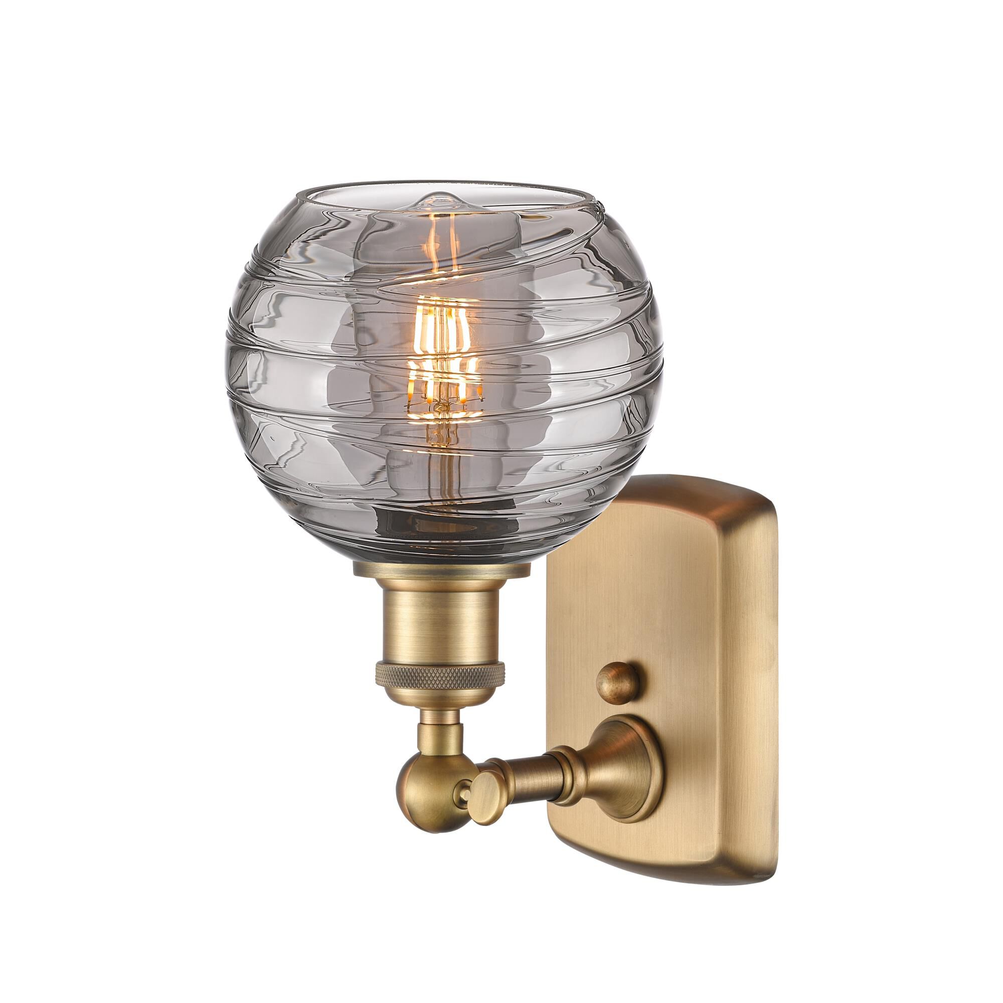 Bruno Marashlian Athens Deco Swirl 6 Inch Wall Sconce by Innovations Lighting