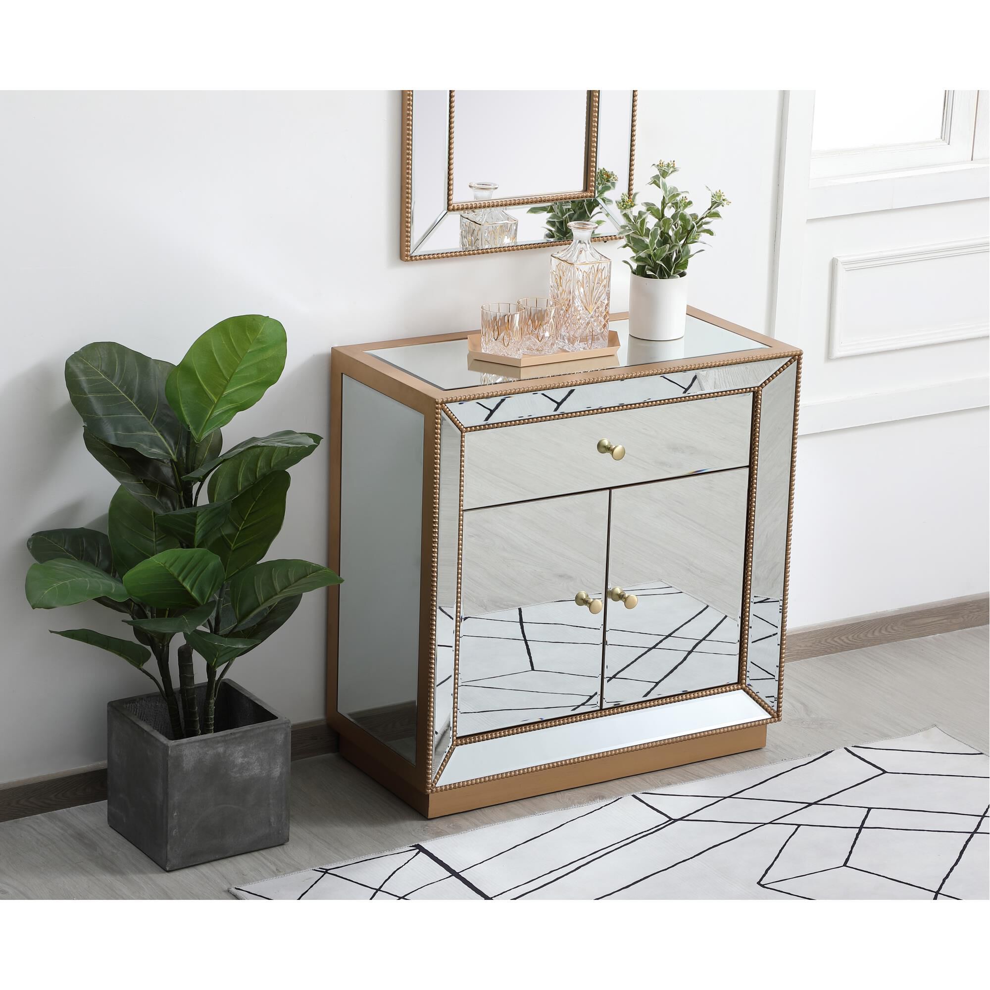 Remi End Table by Elegant Decor