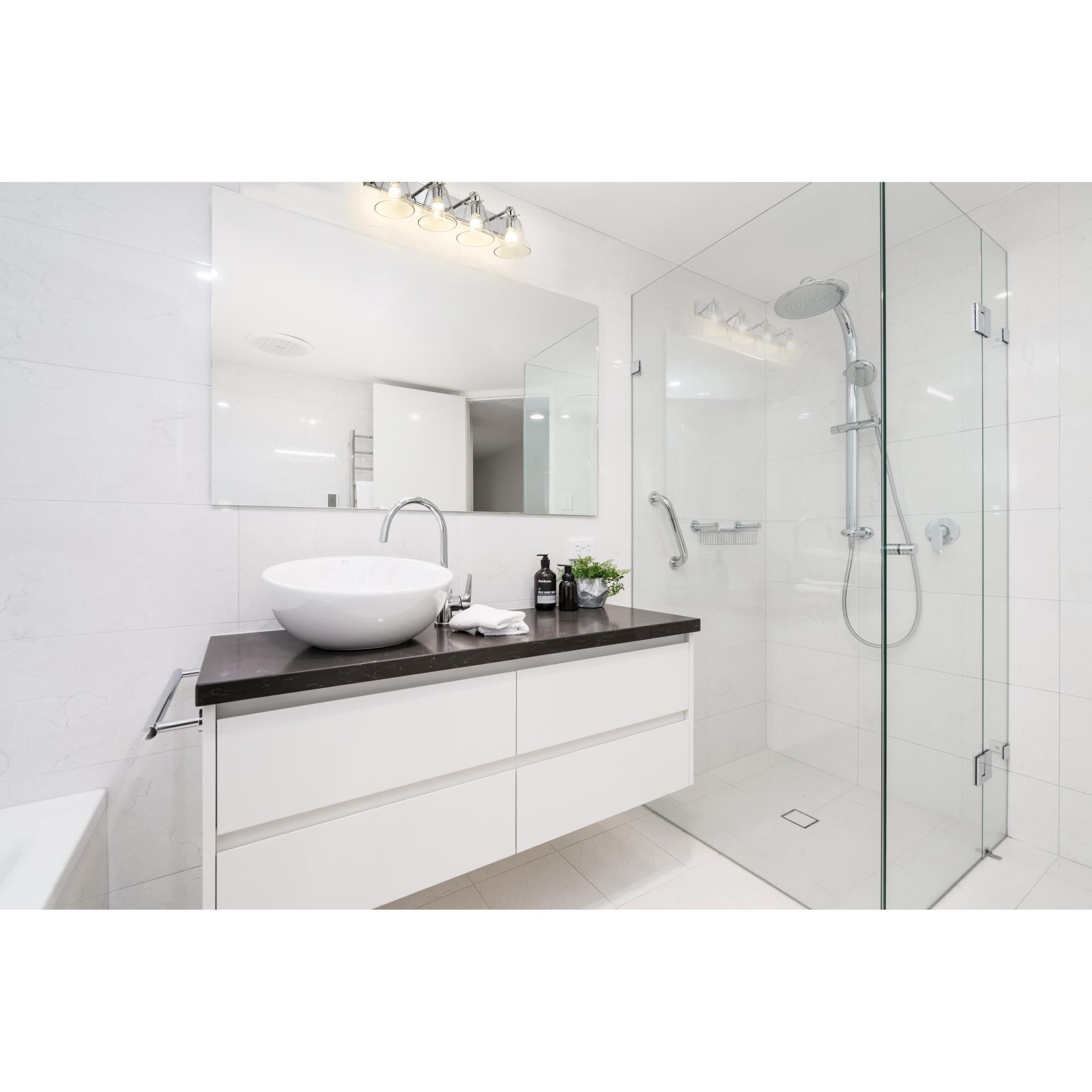 Shown in Chrome finish