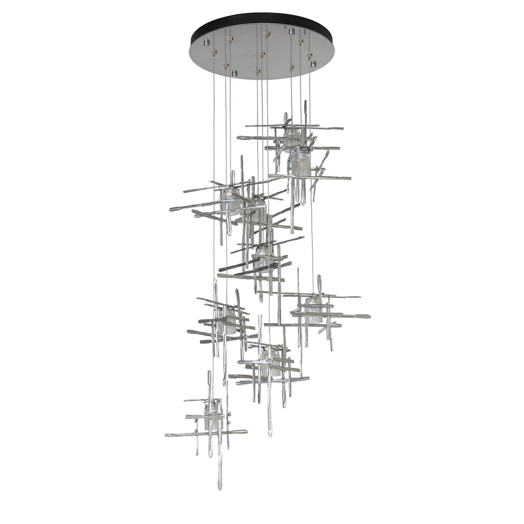 Tura 30 Inch Multi Light Pendant by Hubbardton Forge