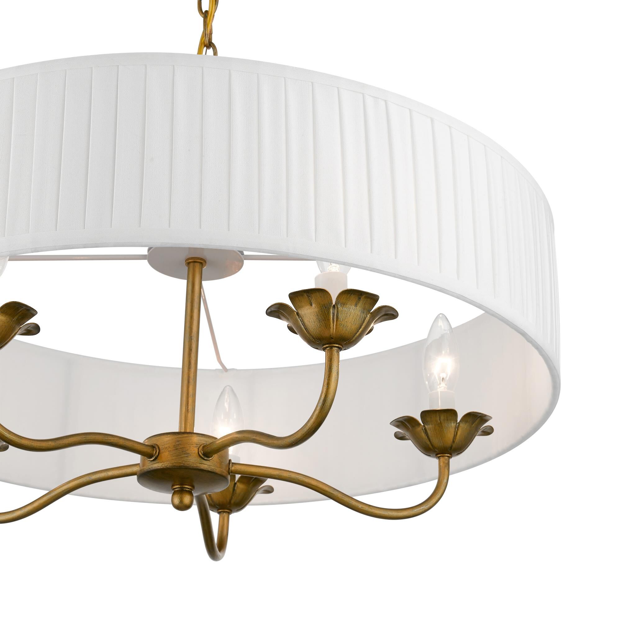 Edinburgh 5 Light Chandelier by Livex Lighting