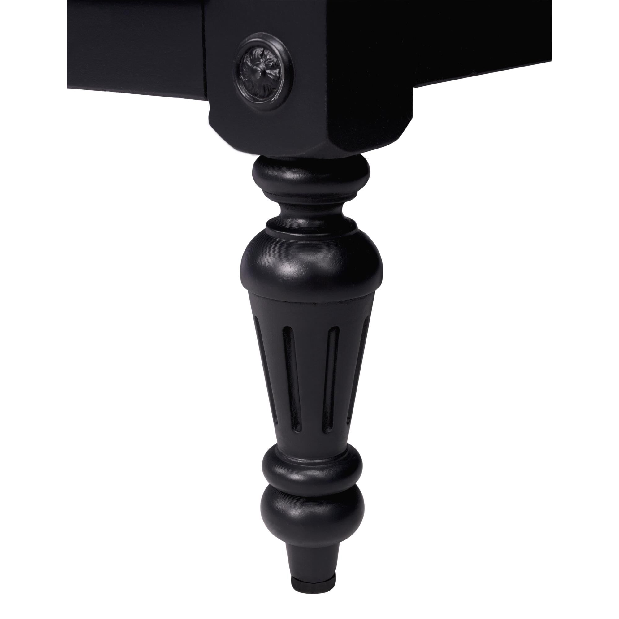 Shown in Black finish