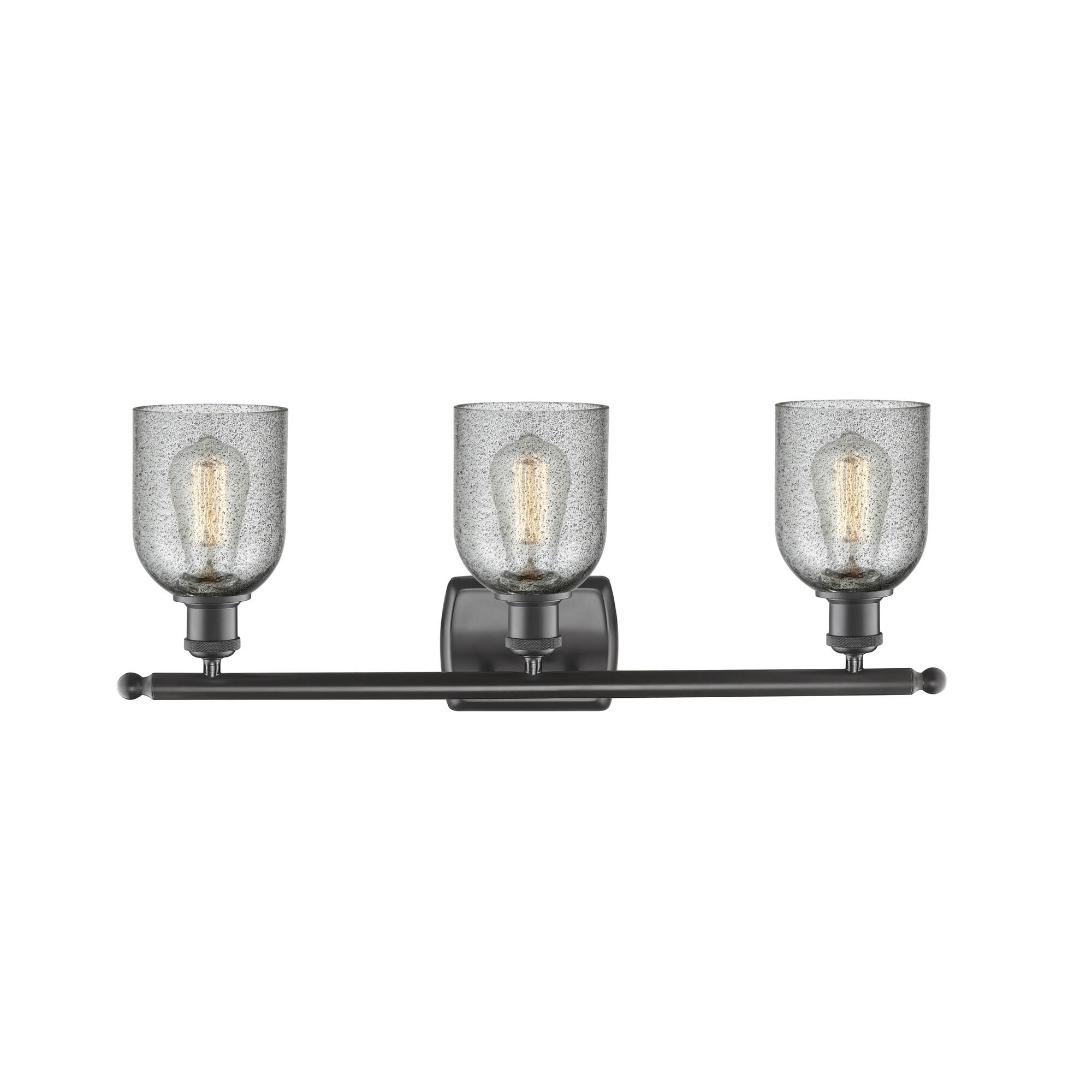 Shown in Oil Rubbed Bronze finish and Charcoal glass