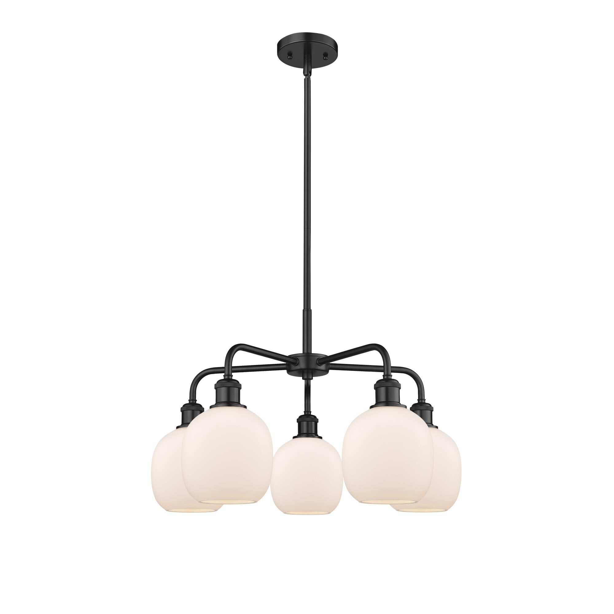 Shown in Matte Black finish and Matte White glass