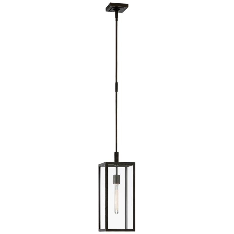 Visual Comfort Signature Collection Chapman & Myers Fresno 21 Inch Tall Outdoor Hanging Lantern