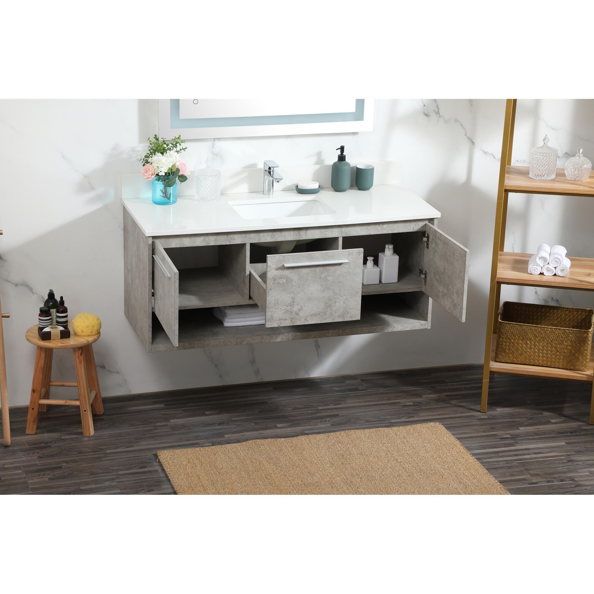 Roman Bath Vanity by Elegant Decor