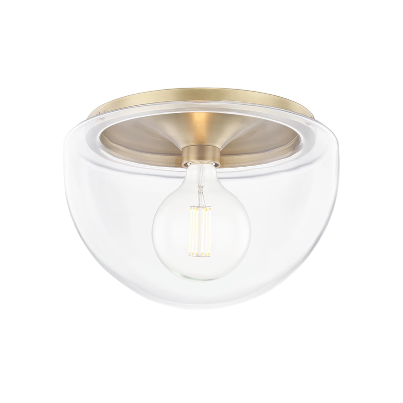 Grace 14 Inch Flush Mount by Mitzi