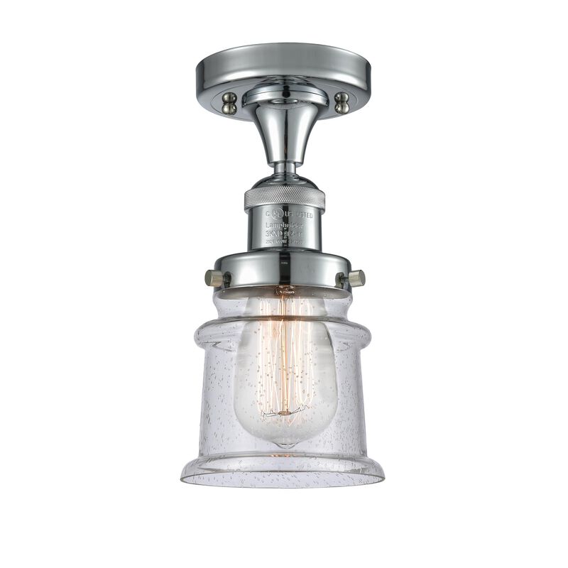 Bruno Marashlian Canton 6 Inch 1 Light Semi Flush Mount by Innovations Lighting