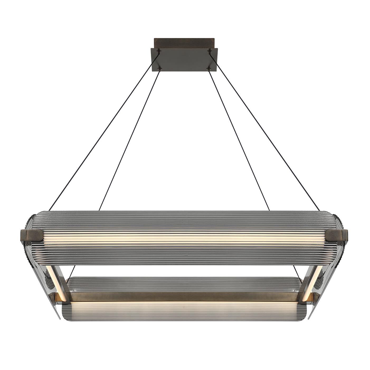 Neoness 34 Inch Chandelier by Eurofase Lighting