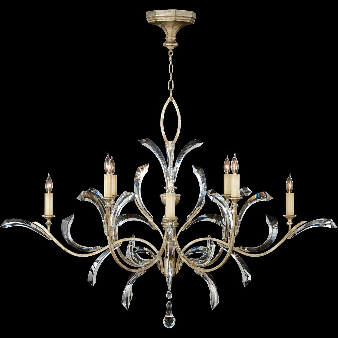 Beveled Arcs Chandelier by Fine Art Handcrafted Lighting
