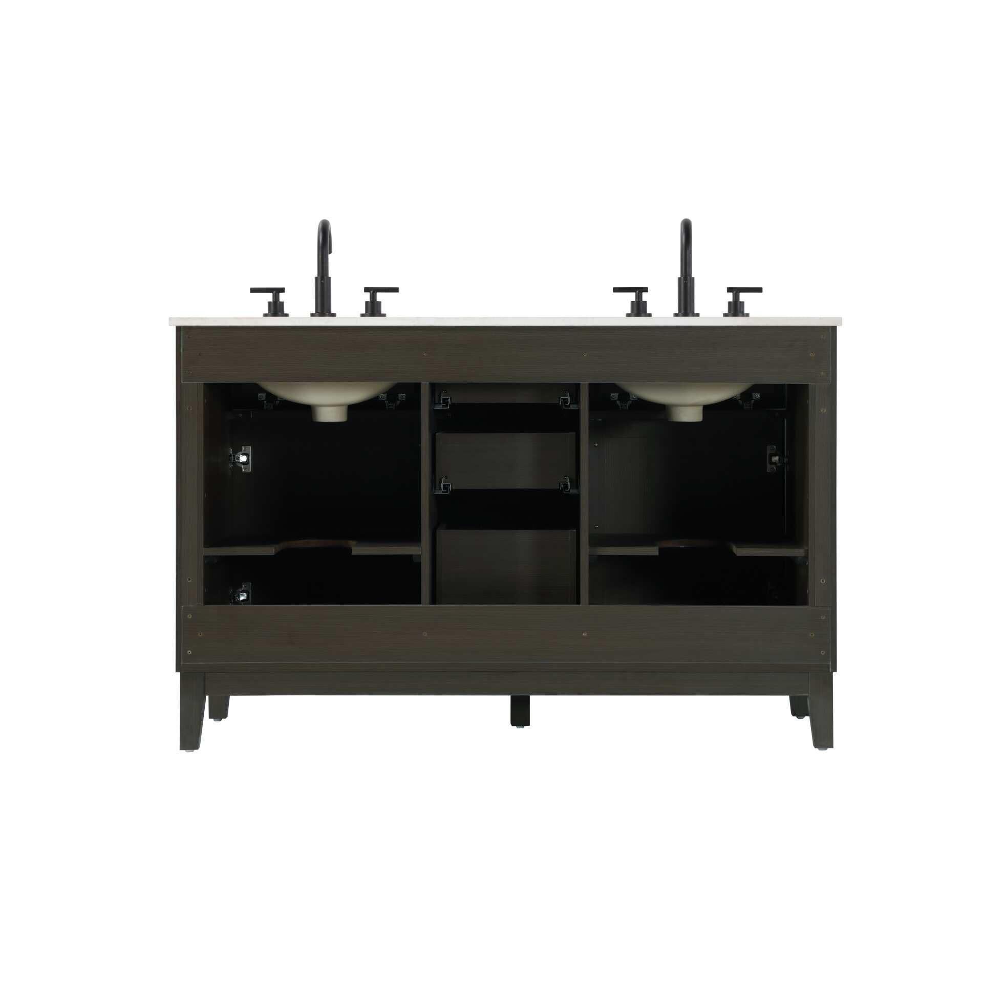 Virginia 54 Inch Bath Vanity by Elegant Decor