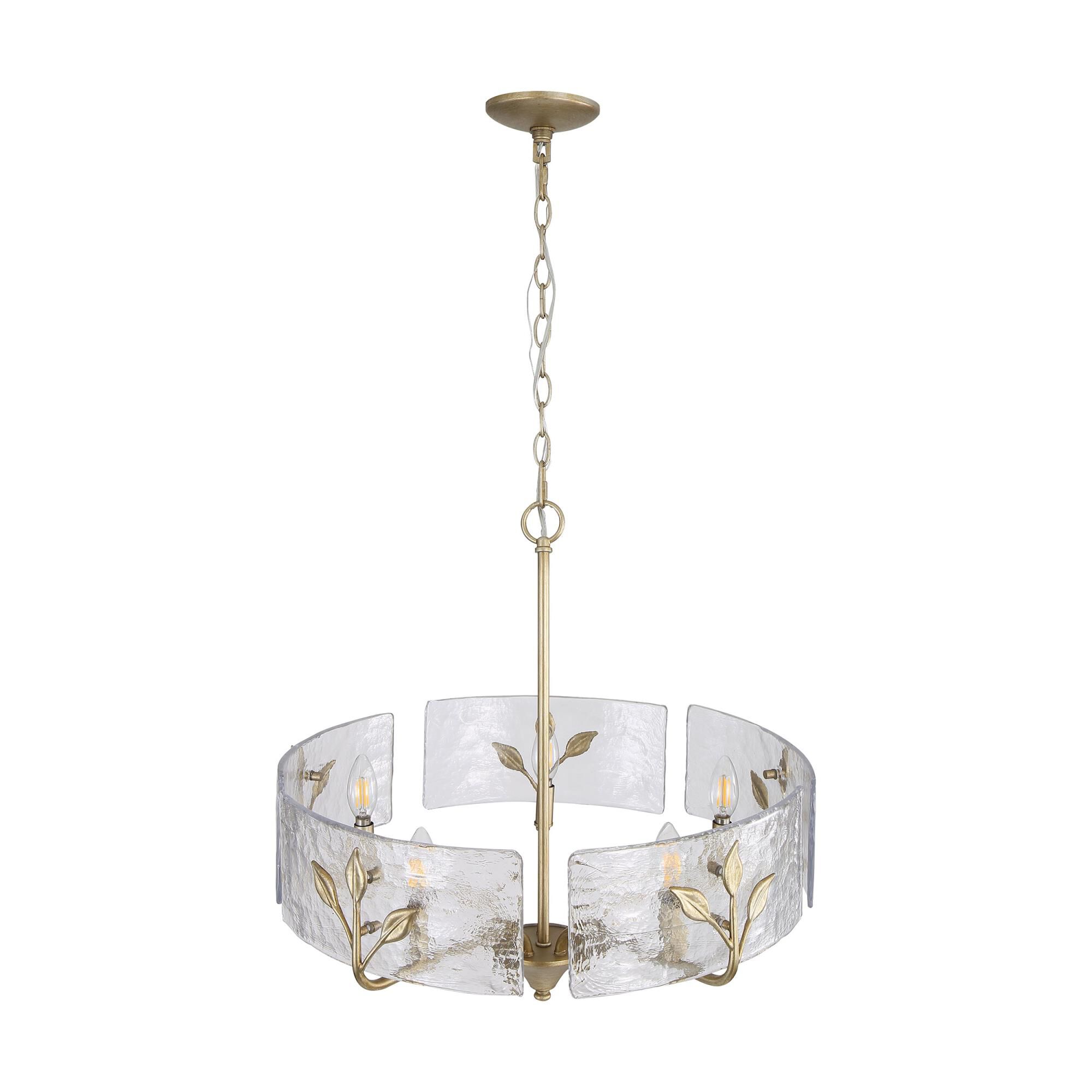 Boem 24 Inch Large Pendant by Golden Lighting