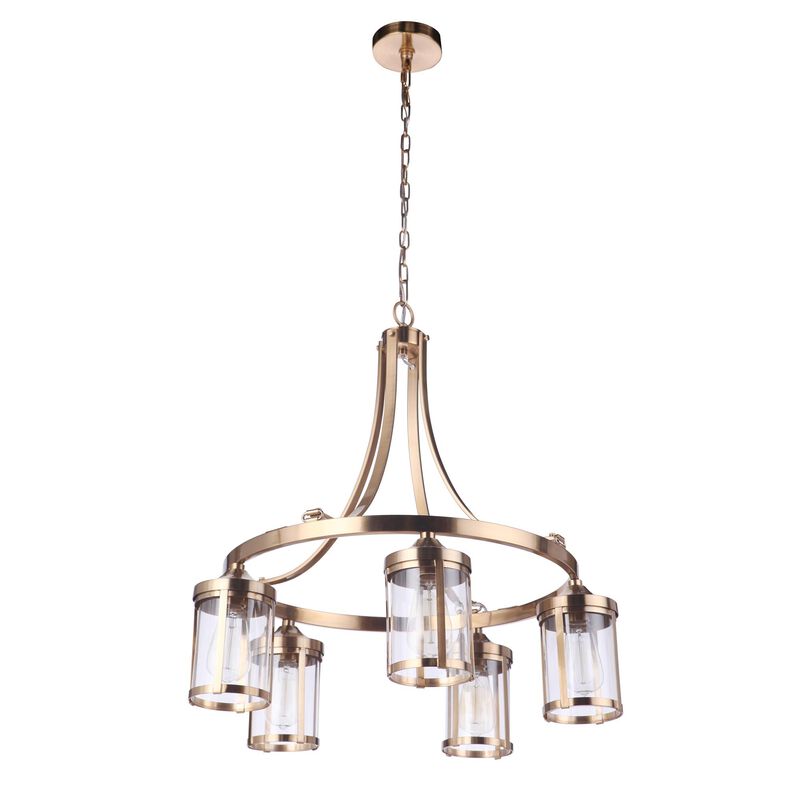 Elliot 26 Inch 5 Light Chandelier by Craftmade