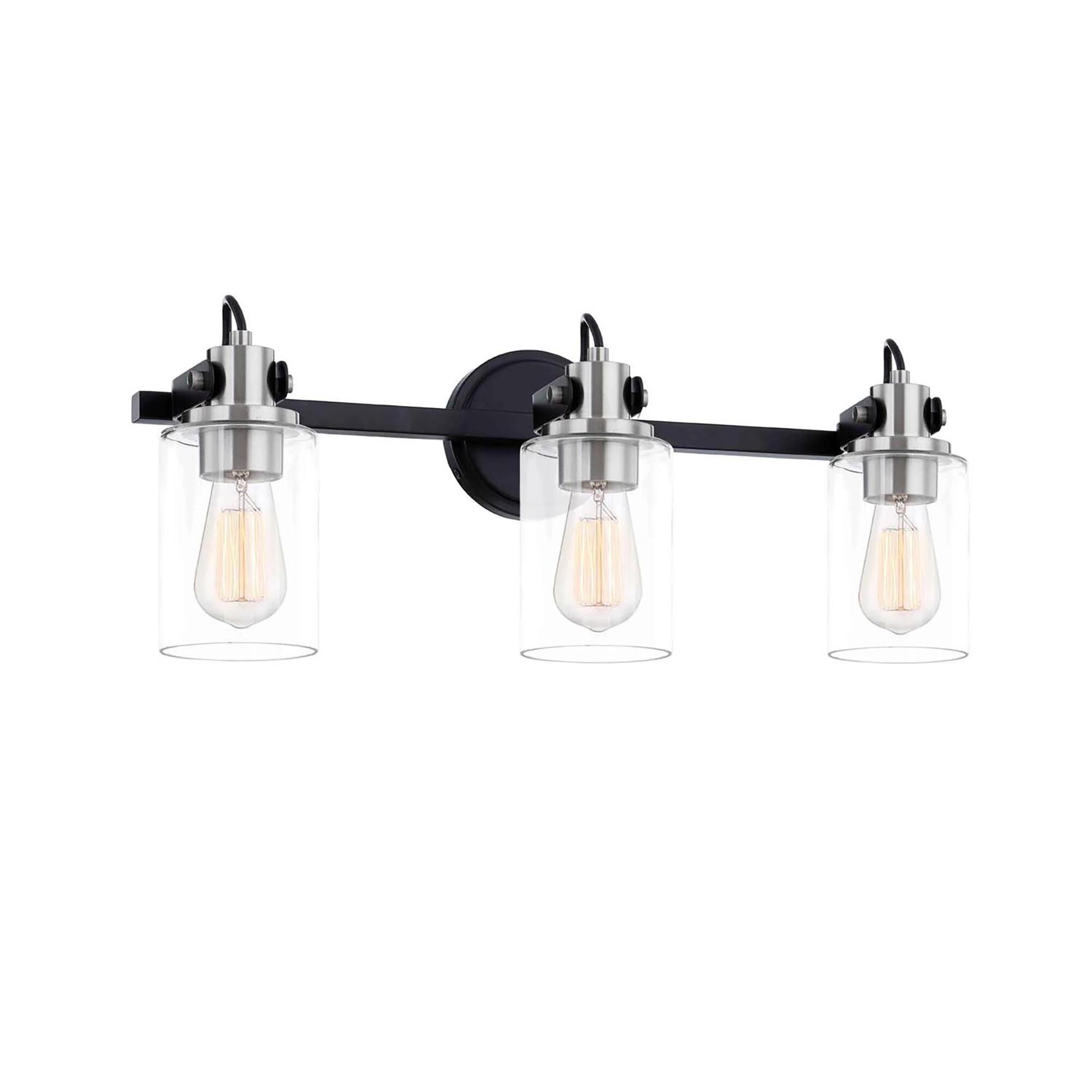 Fusion Brooklyn 23 Inch 3 Light Bath Vanity Light by Justice Design Group