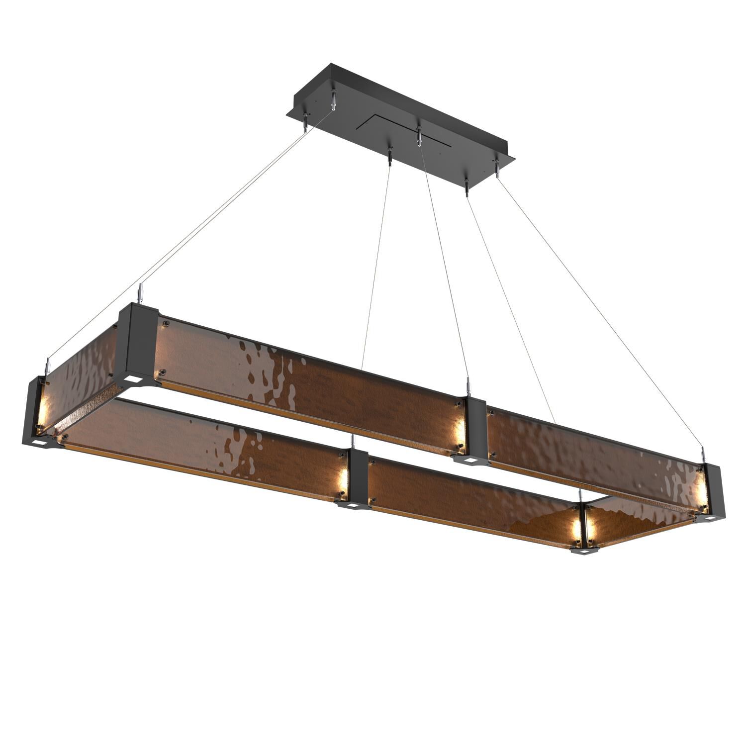 Parallel Linear Suspension Light by Hammerton Studio