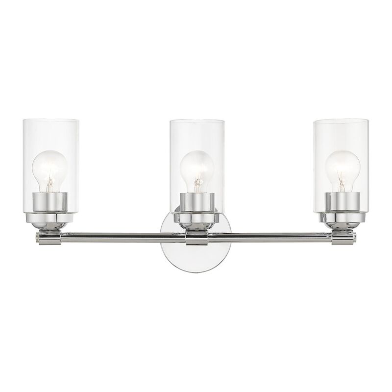 Whittier 22 Inch 3 Light Bath Vanity Light by Livex Lighting