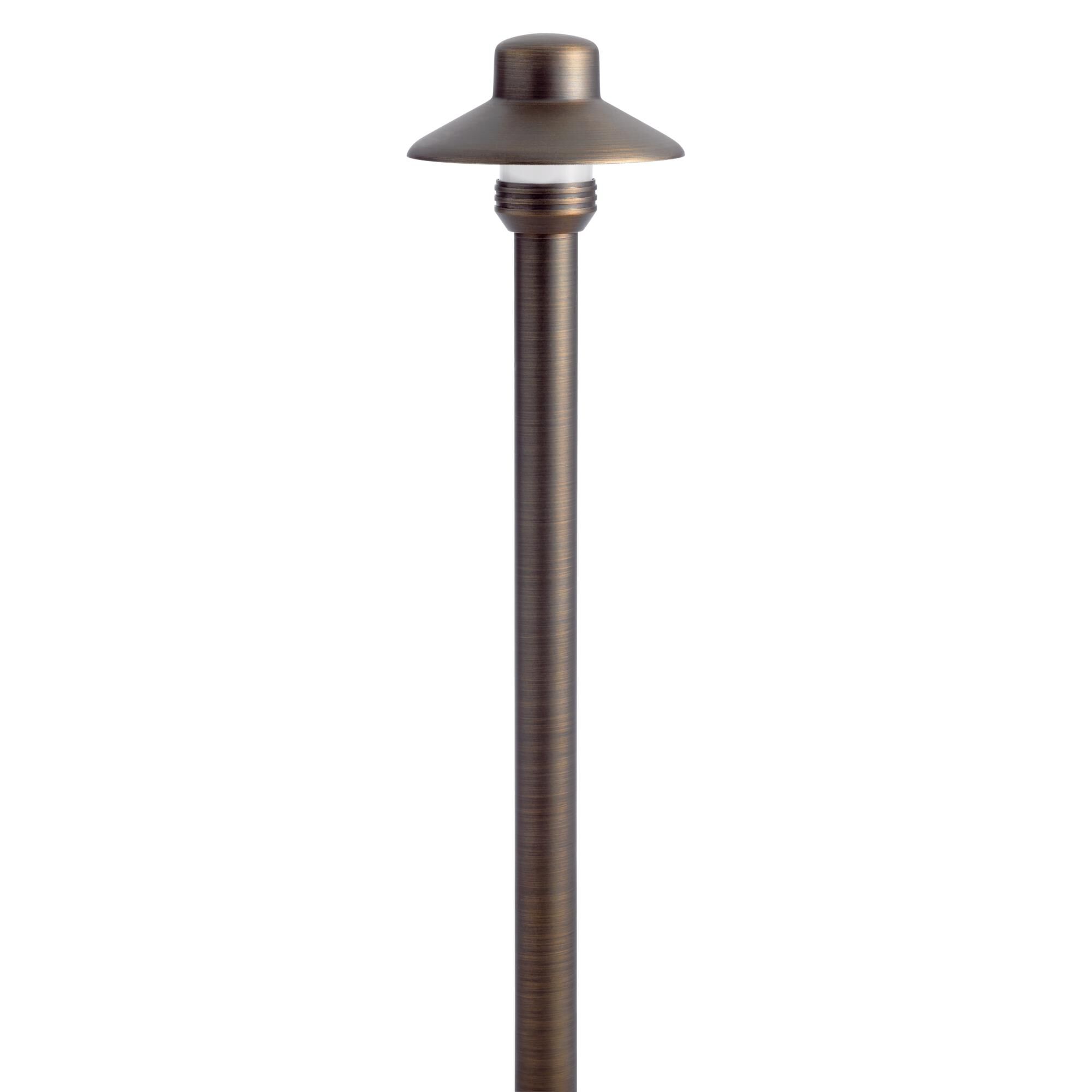 Shown in Centennial Brass finish and Clear Tempered Soda Lime glass