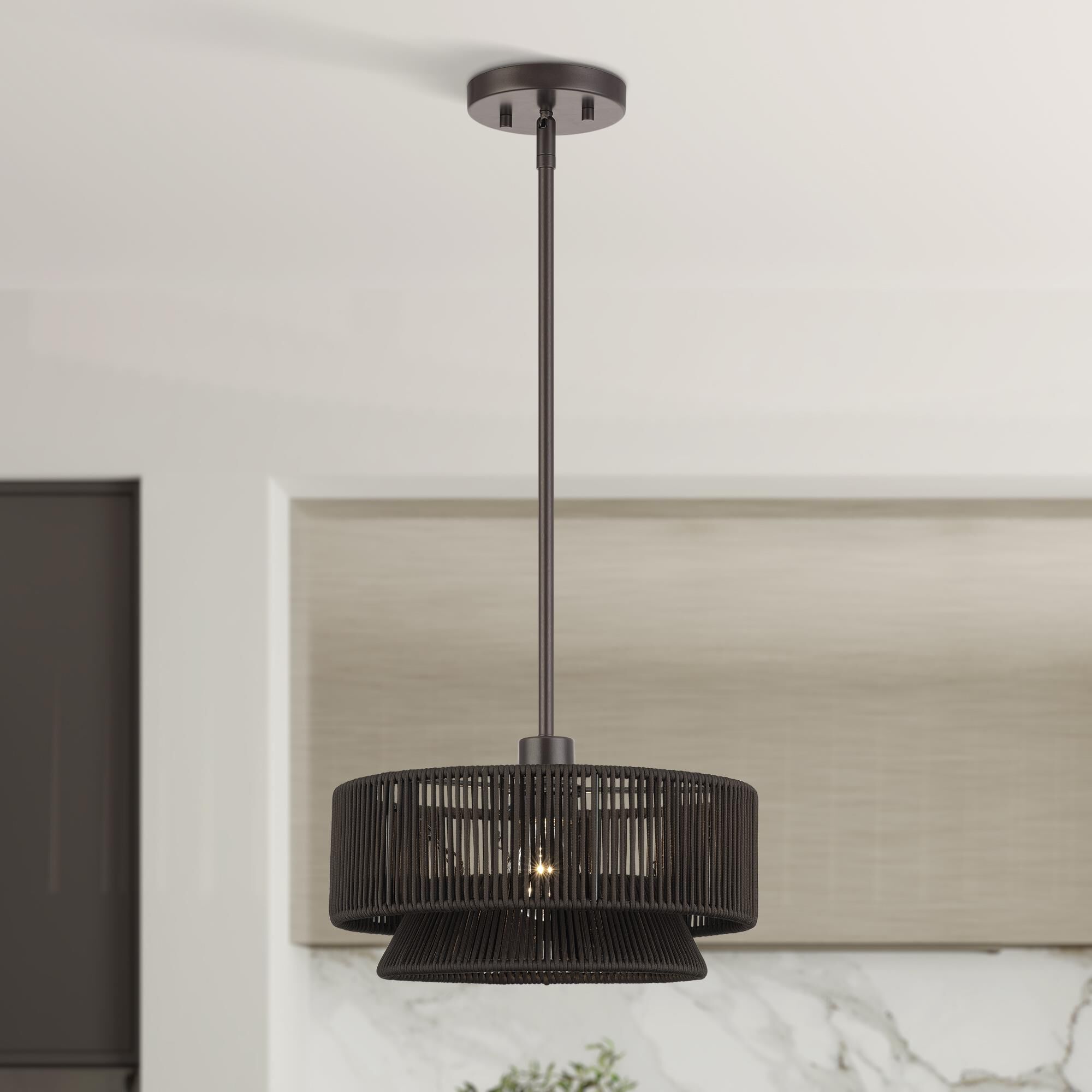 Florell 13 Inch Large Pendant by Livex Lighting