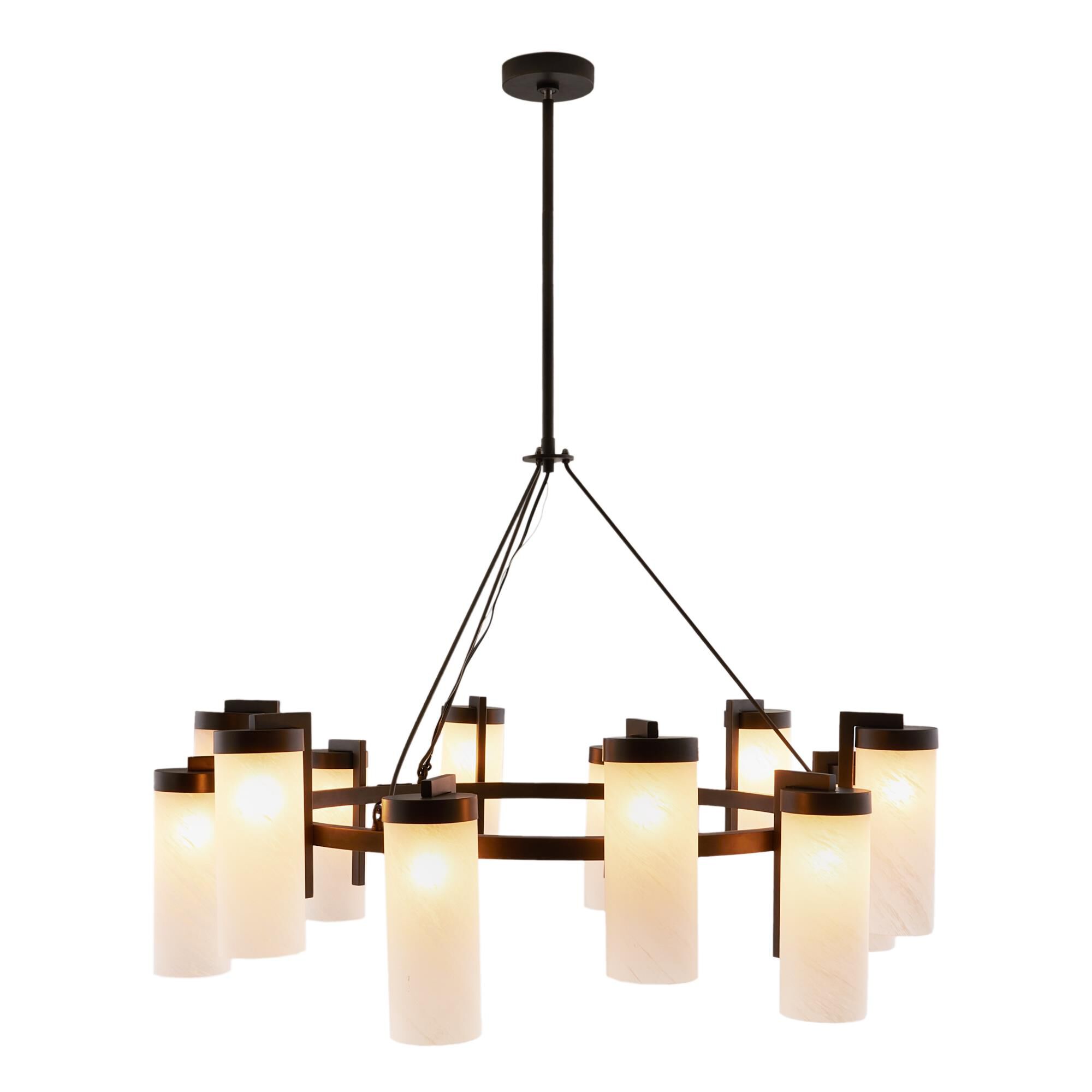 Ryder 40 Inch 12 Light Chandelier by Arteriors Home
