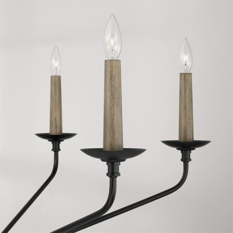 Wilder 41 Inch 6 Light Chandelier by Capital Lighting Fixture Company