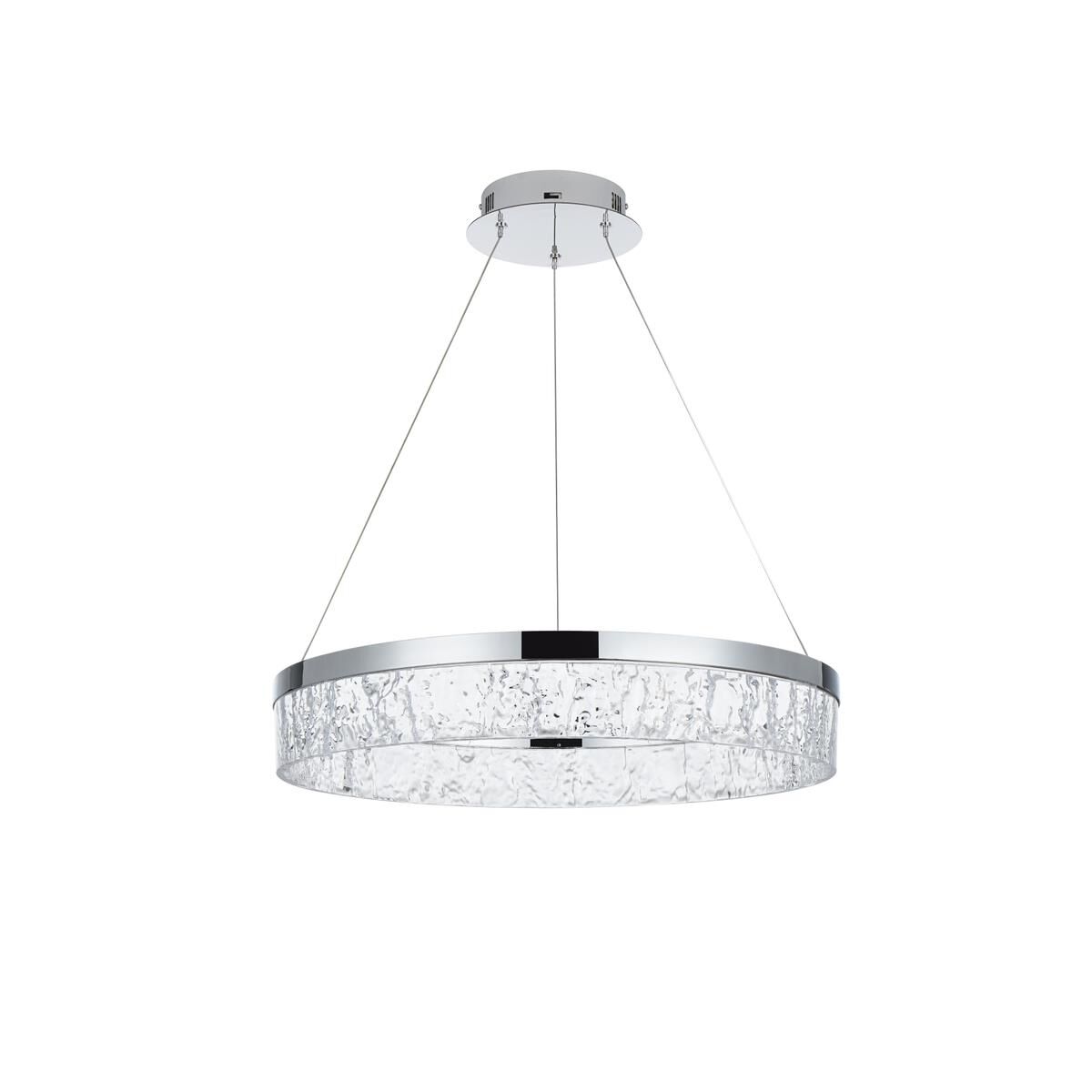 Linden 22 Inch Large Pendant by Elegant Lighting