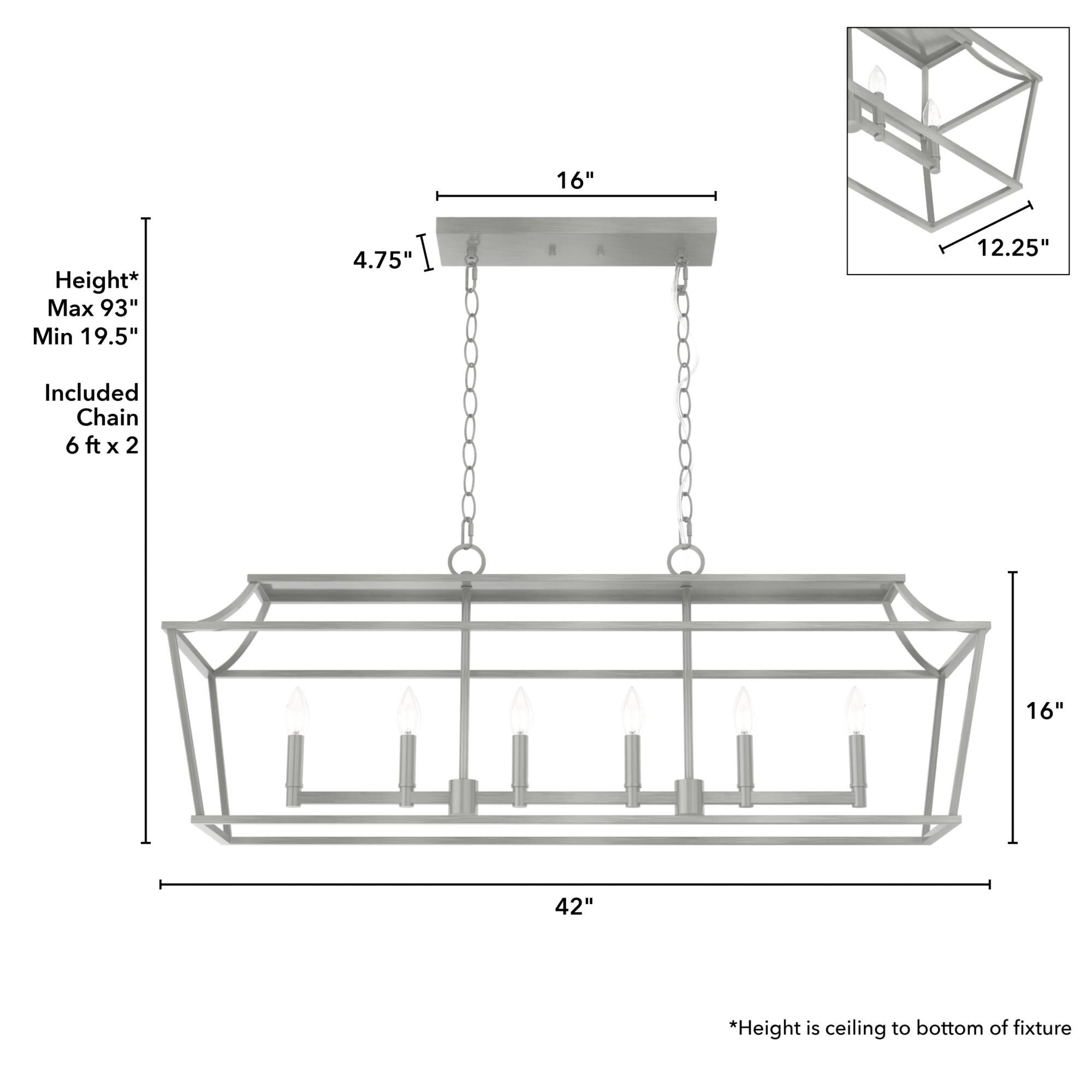 Shown in Brushed Nickel finish