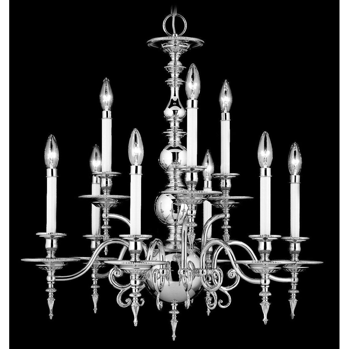 Kensington 28 Inch 9 Light Chandelier by Framburg